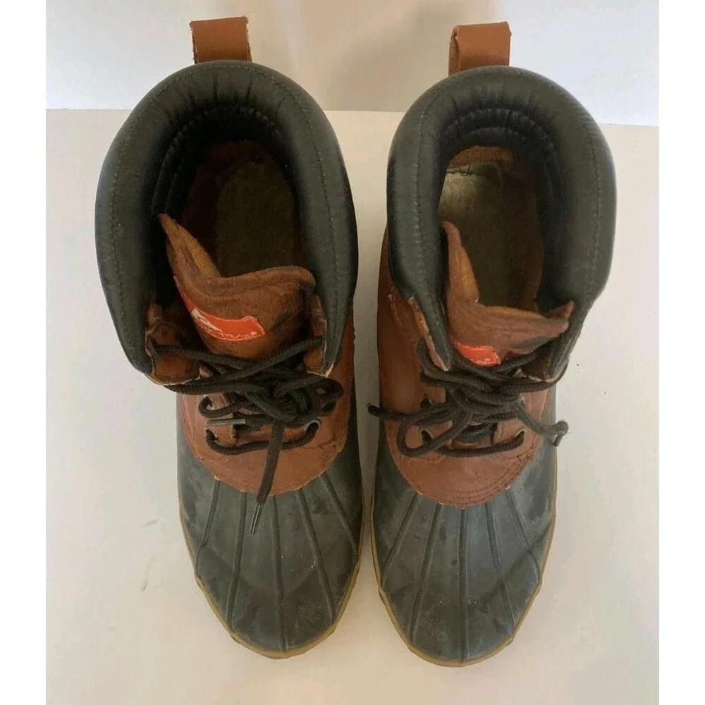 Ozark Trail Boots Mens 11 Brown Pike 5 Duck Boot Outdoor Work Casual